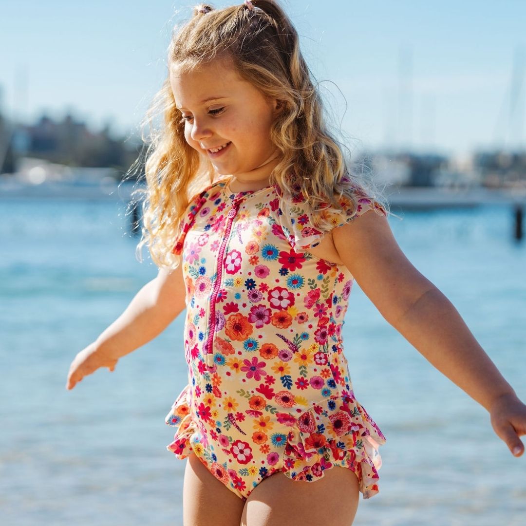 The Daisy Surfsuit - Goldie