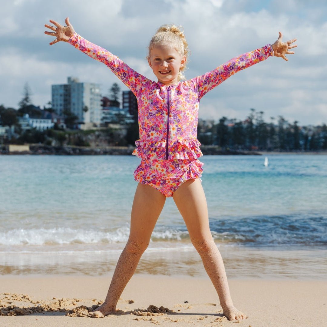 3 Piece Rashie + Bikini Set - Avalon