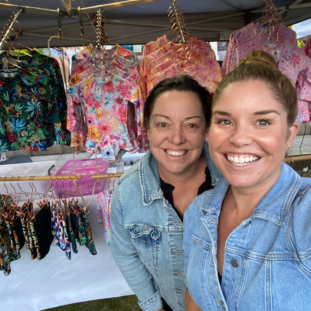 Team ocean tales at the markets