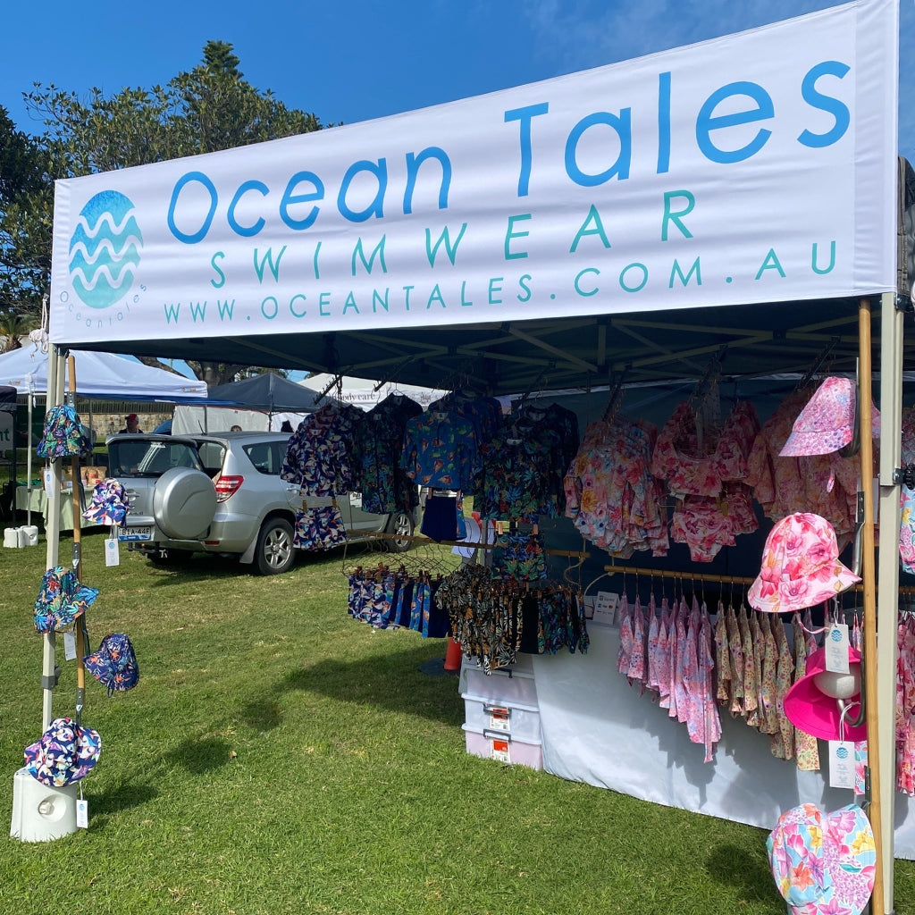 ocean tales swimwear market stall