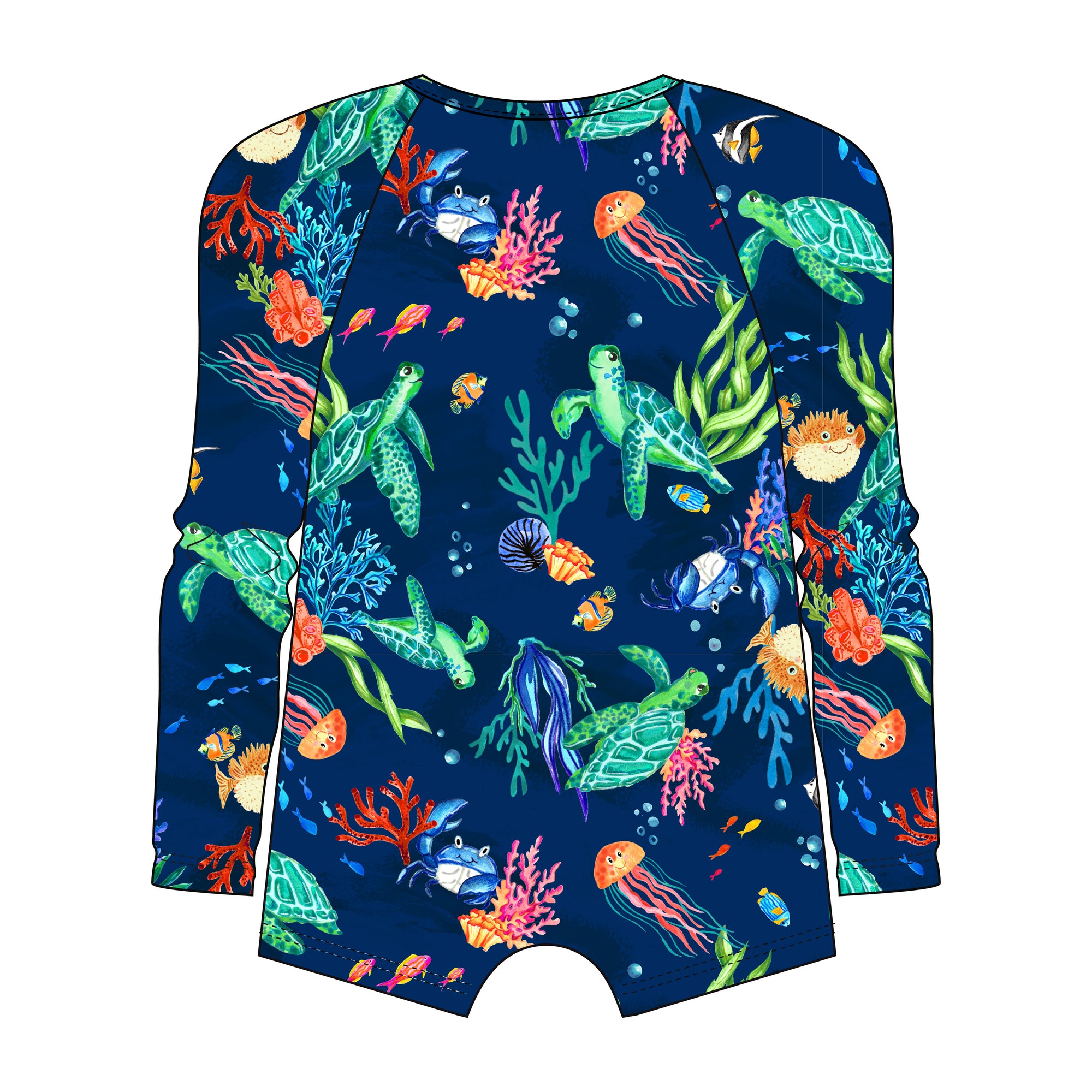 The Max one piece - Turtle Reef - Navy