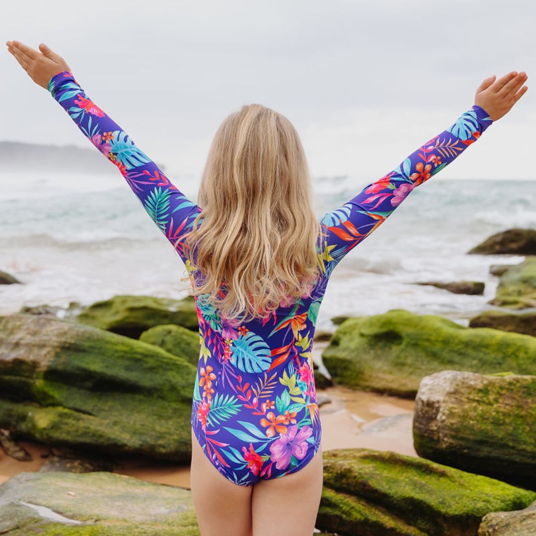 The Grace surfsuit Noosa Girls Swimwear Ocean Tales OCEANTALES