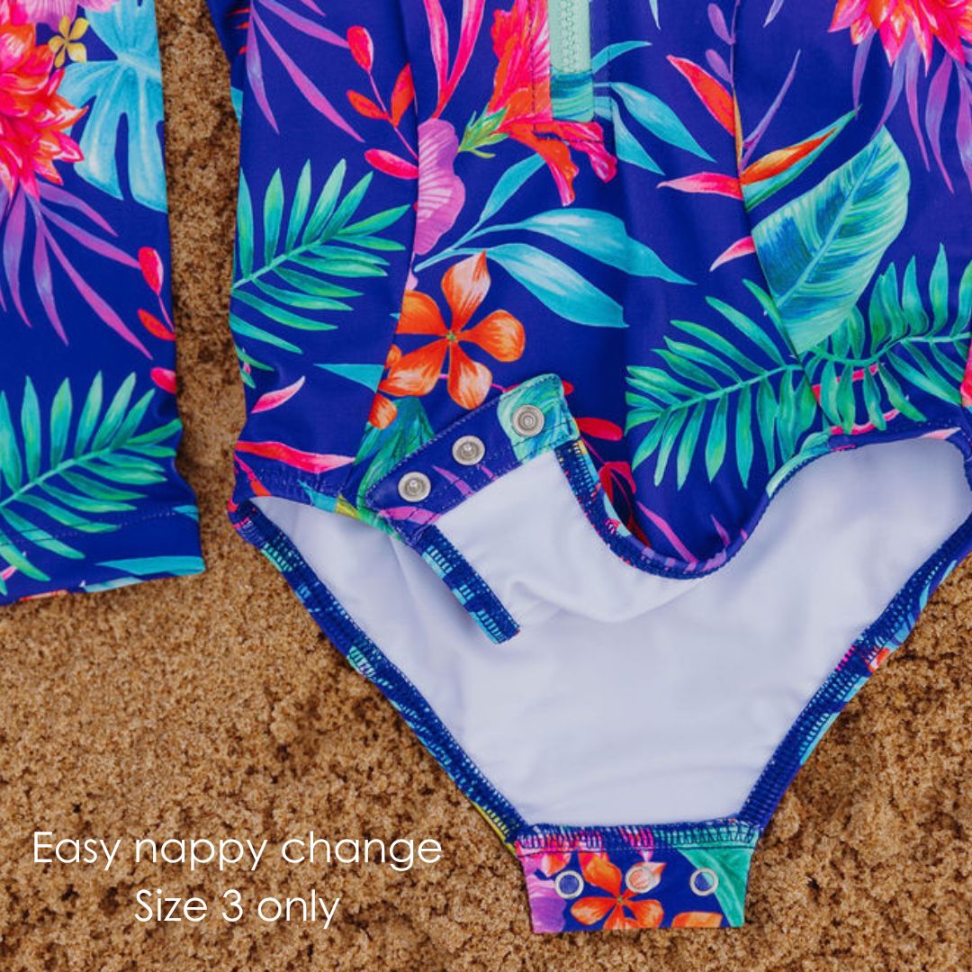 The Grace surfsuit Noosa Girls Swimwear Ocean Tales OCEANTALES